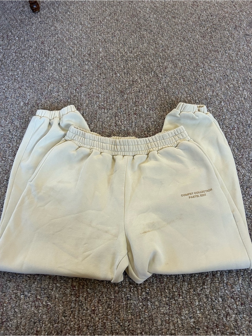 Comfrt Pastel Edit Fleece Joggers Sweatpants - Picture 4 of 6